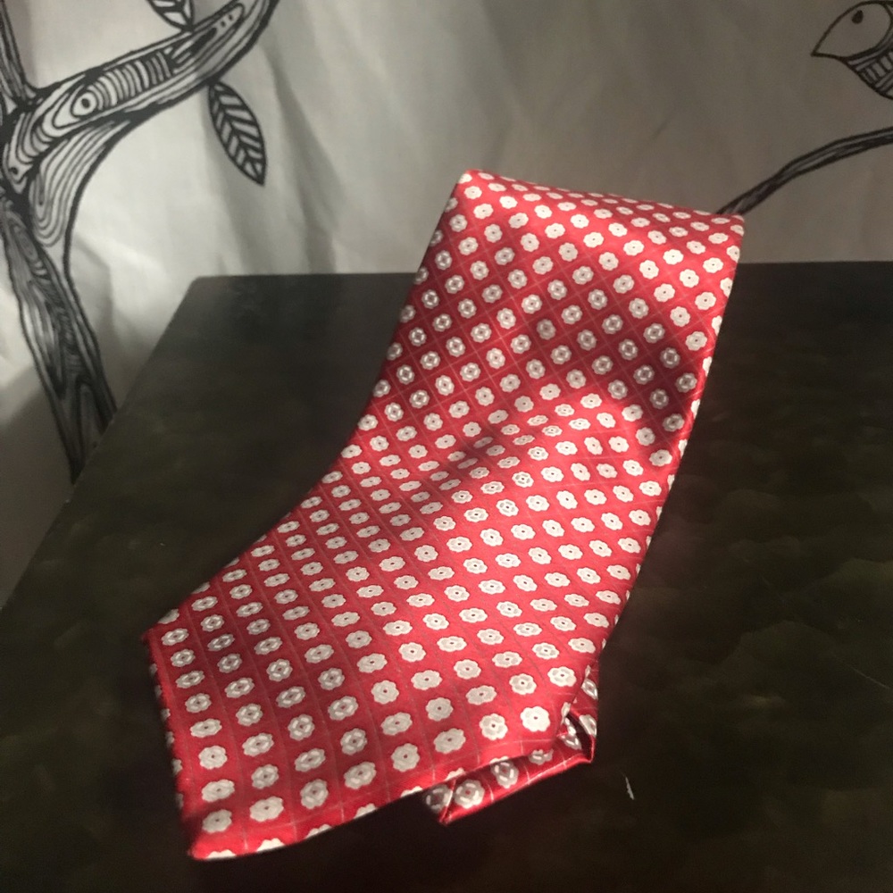 Amazing Stefano Ricci Red silk tie.
